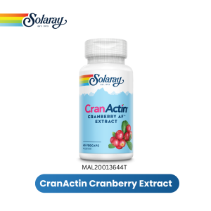 SOLARAY CRANACTIN AF EXTRACT 60 CAPS (MAL20013644T)