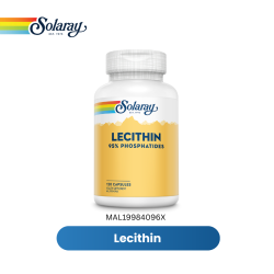 SOLARAY LECITHIN- H (OIL FREE) 120 CAPS (MAL19984096X)
