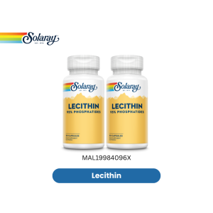 [TP] SOLARAY LECITHIN (OIL FREE) 120'c TWINPACK-MAL19984096X  (Free Supplement Gift)