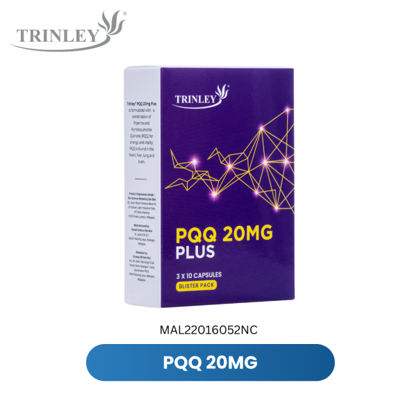 TRINLEY PQQ 20mg Plus 30'c
