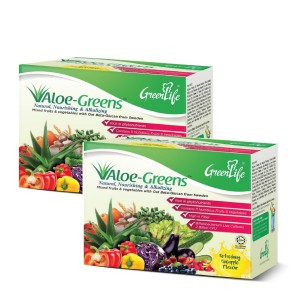 GREENLIFE ALOE-GREENS 15'S TWIN PACK (PL SPECIAL OFFER : 40% OFF)