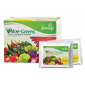 [Clearance] GREENLIFE ALOE-GREENS 15'S (Expiry Date: 16/3/2023)